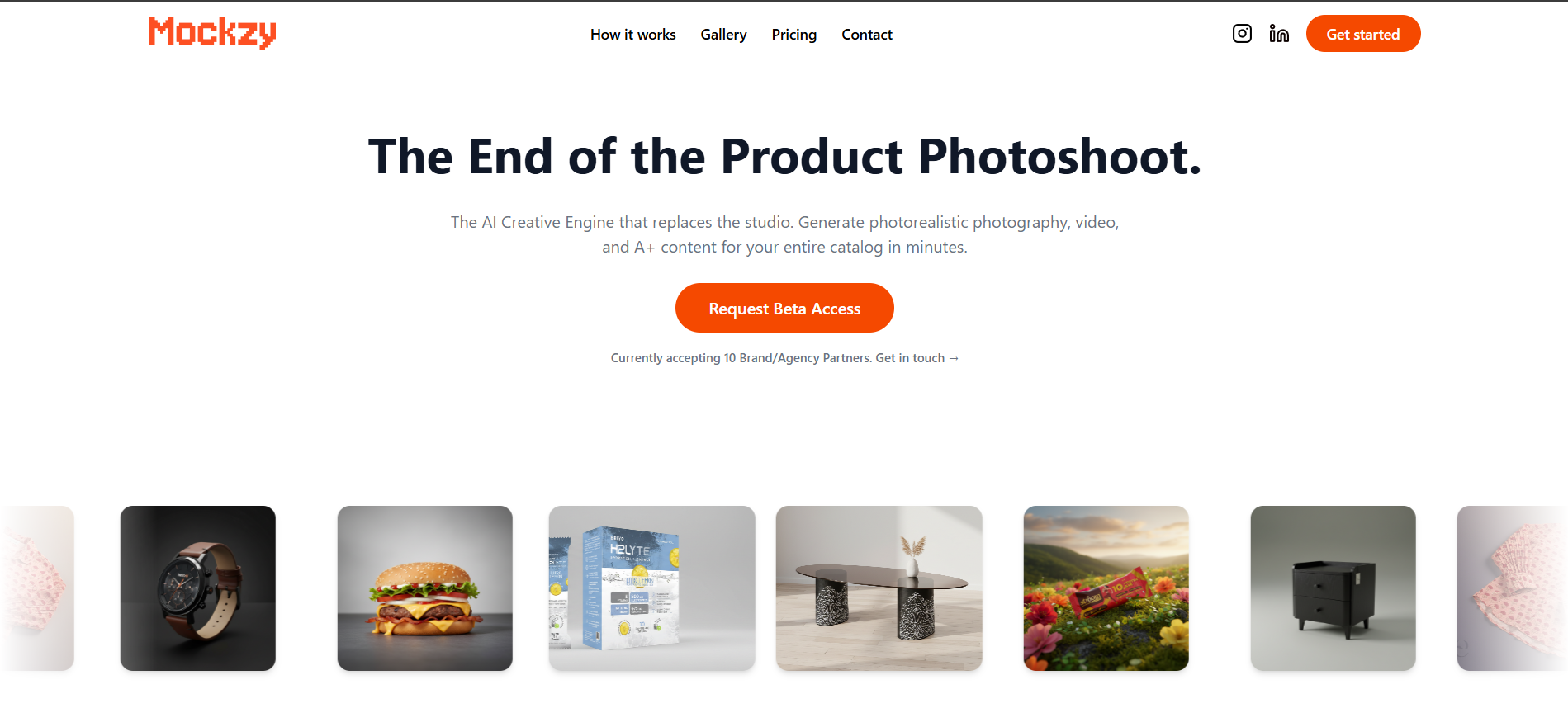 Mockzy — AI commercial production studio