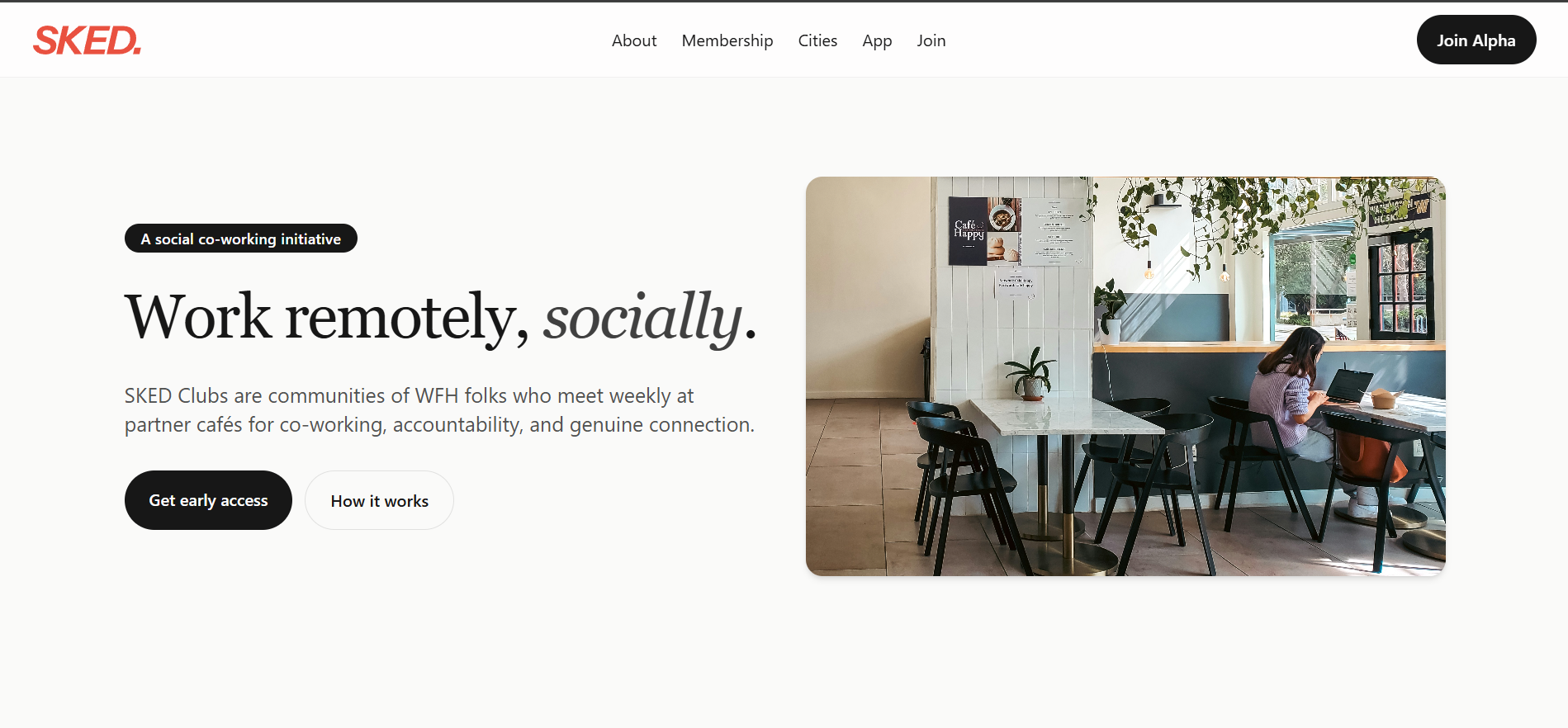 SkedClub — Hyper-local professional network